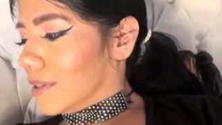 Stacked brunette goes solo toys and masturbation